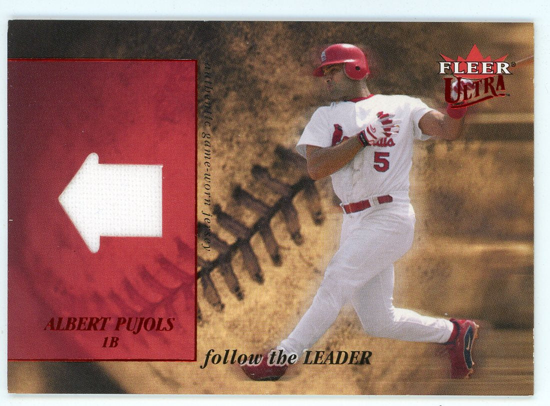 Albert Pujols 2005 Fleer Ultra Patch Relic #FLJ-AP | Hollywood