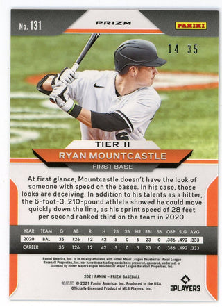Ryan Mountcastle 2021 Panini Prizm Rookie Card #131