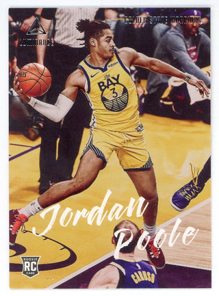 Jordan Poole 2019-20 Panini Chronicles Luminance Rookie Card #139