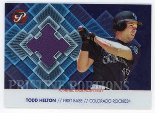 Todd Helton 2002 Topps Pristine Portion Patch Relic #PP-TH