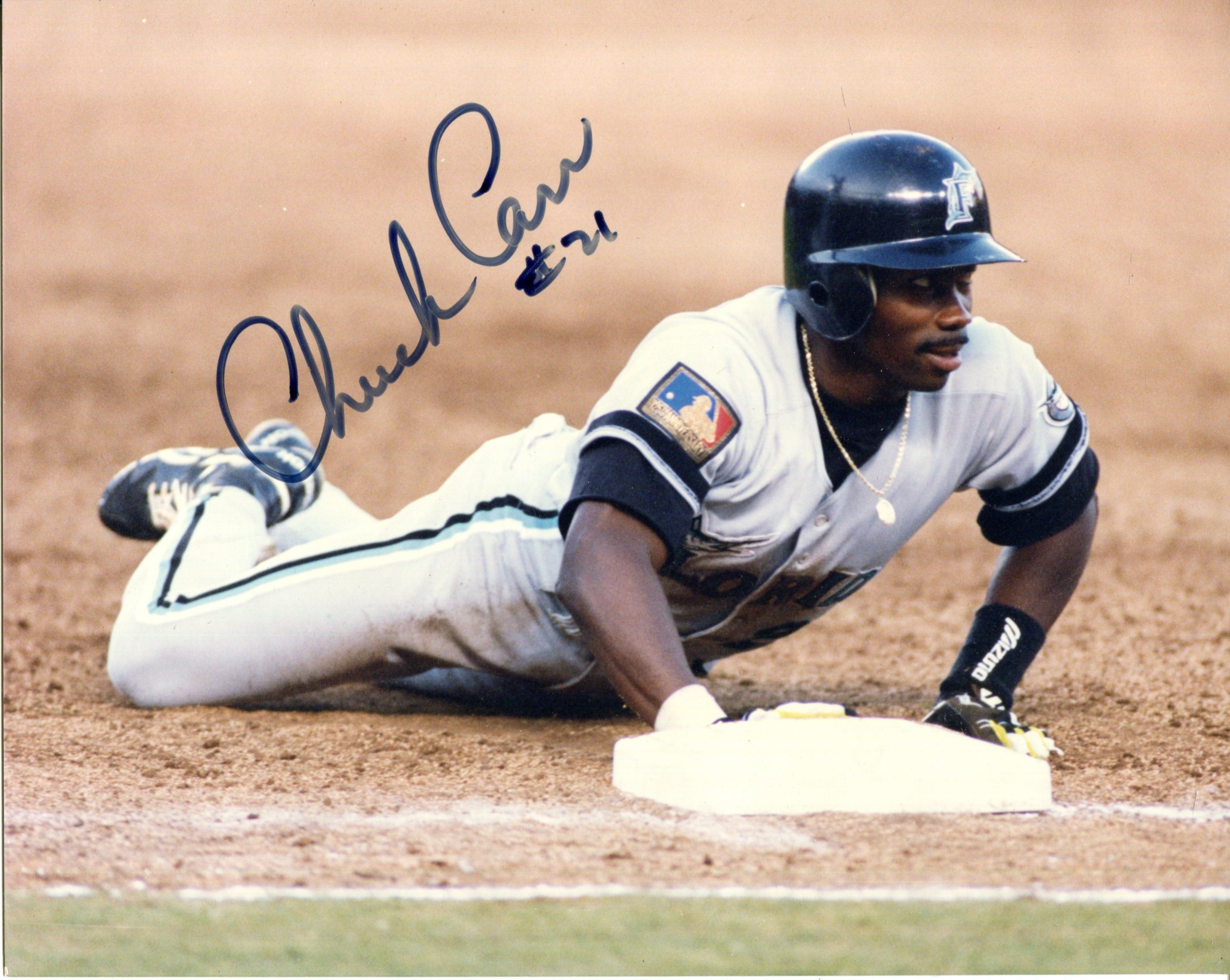 Andre Dawson Autographed Signed HOF Florida Marlins Photo - Autographs