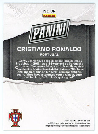 Cristiano Ronaldo 2021 Panini Father's Day #CR