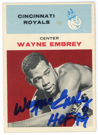 Wayne Embrey 1961 Fleer Autographed #12
