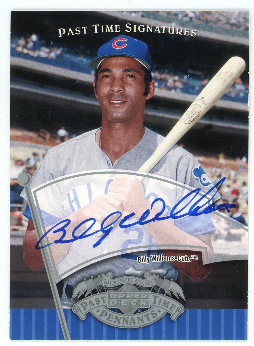 Billy Williams Autographed Chicago Cubs 8X10 Photo JSA - Got