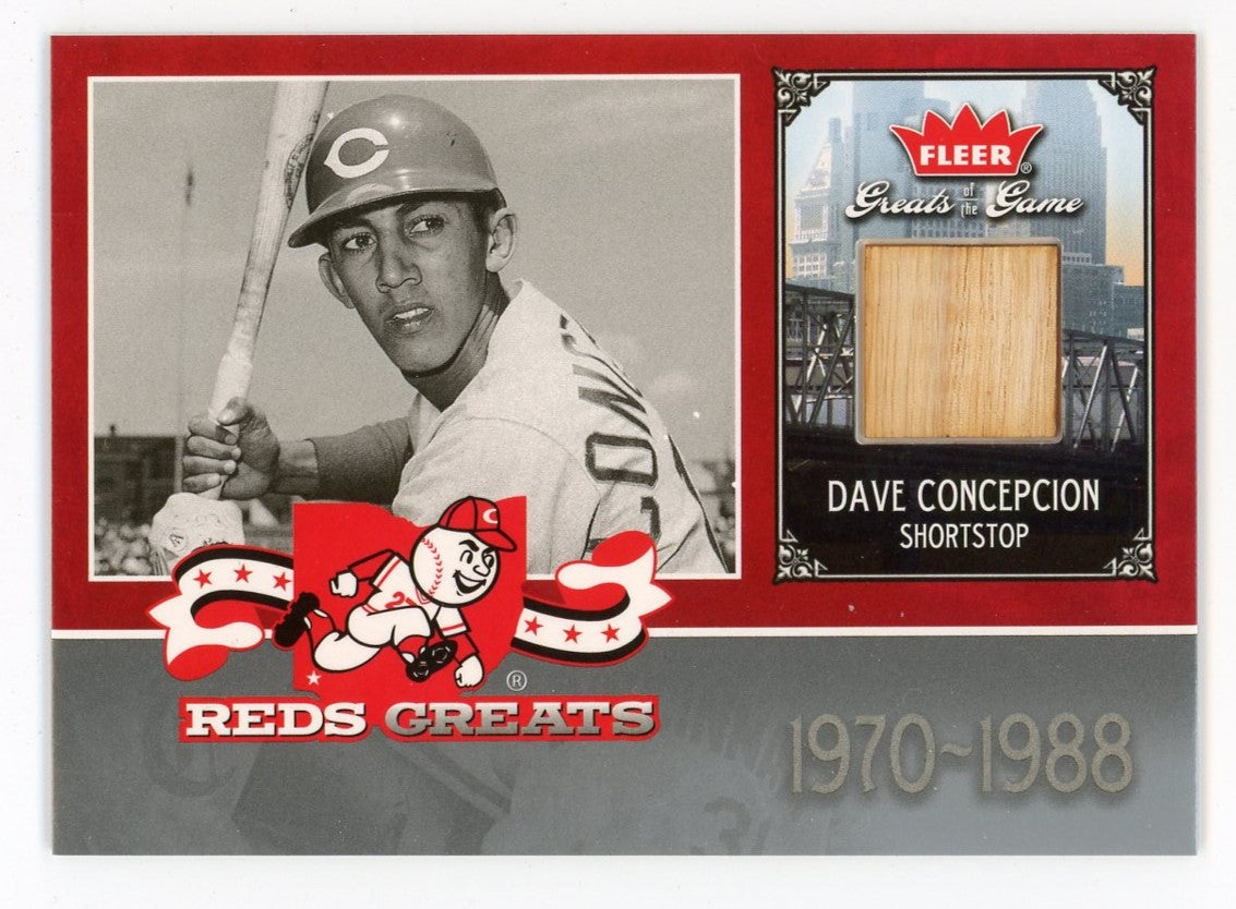 Dave Concepcion Baseball Cards