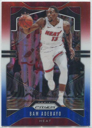 Bam Adebayo 2019 - 2020 Panini Red White & Blue Prizm Card #144