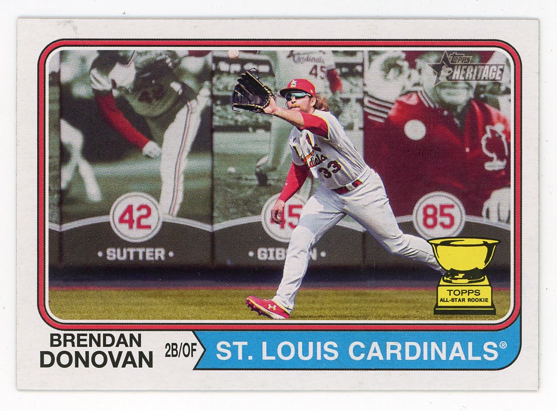 Brendan Donovan Baseball Paper Poster Cardinals - Brendan Donovan