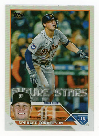 Spencer Torkelson 2023 Topps Silver Future Stars #365 Card