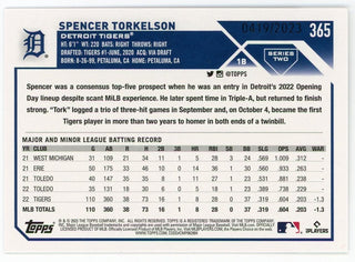 Spencer Torkelson 2023 Topps Series Two #365 Card 0419/2023