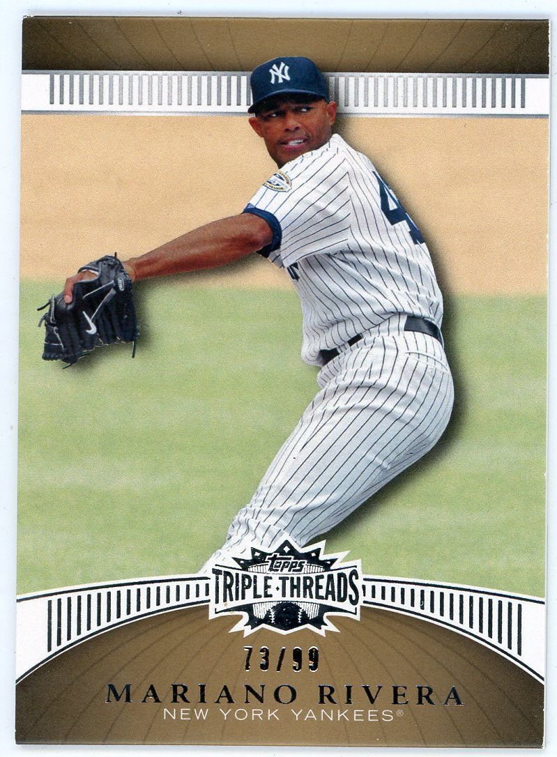 Mariano Rivera 2010 Topps Triple Threads Card #61