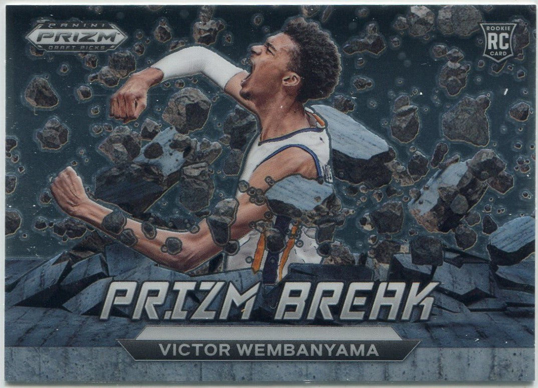 Victor Wembanyama 2023 - 2024 Panini Prizm Draft Picks Prizm Break 