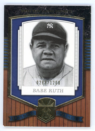 Babe Ruth Unsigned 2003 Upper Deck Portraits Card
