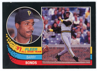 Barry Bonds 1991 Fleer All-StarTeam #5