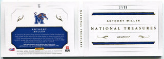 Anthony Miller Autographed 2018 Panini National Treasures Collegiate Jersey RC #19 17/99
