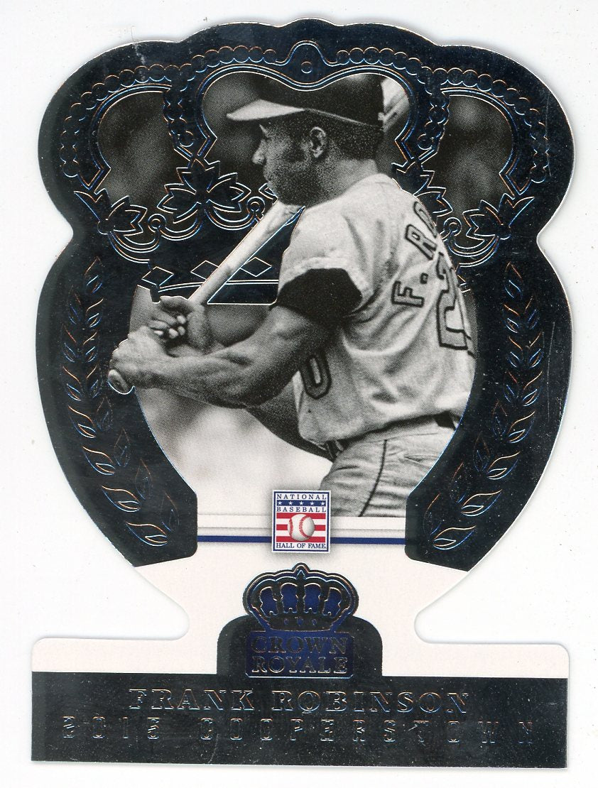 Frank Robinson 2015 Panini Crown Royale Cooperstown HOF Class of 1982