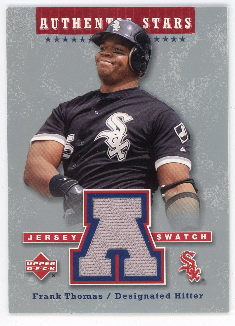 Frank Thomas 2003 Upper Deck Authentic Stars Patch Relic #AS-FT