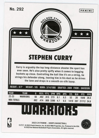 Stephen Curry 2023-24 Panini Hoops #292