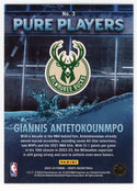 Giannis Antetokounmpo 2023-24 Panini Hoops Pure Players #3