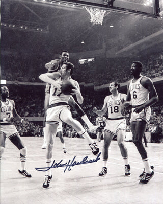 John Havlicek Autographed 8x10 Boston Celtics Photo