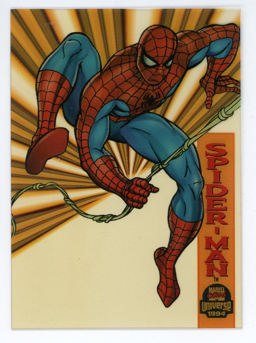 Spider-Man 1994 Suspended Animation Marvel Card | Hollywood Collectibles Spider-Man 1994 Suspended Animation Marvel Card | Hollywood Collectibles