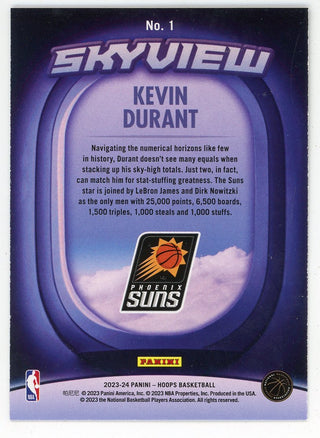 Kevin Durant 2023-24 Panini Hoops Skyview #1