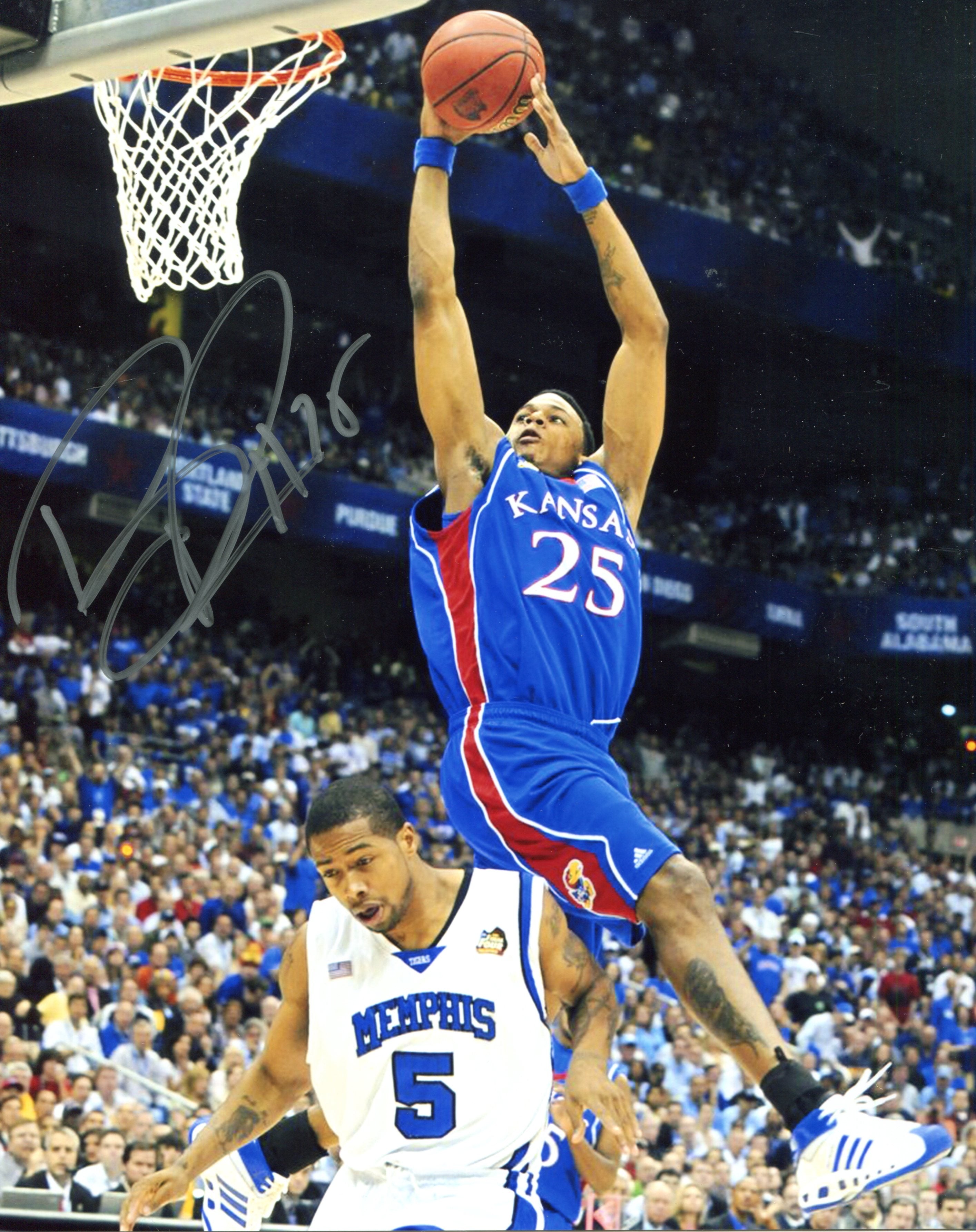 Brandon Rush Autographed 8x10 Basketball Photo - Main Image