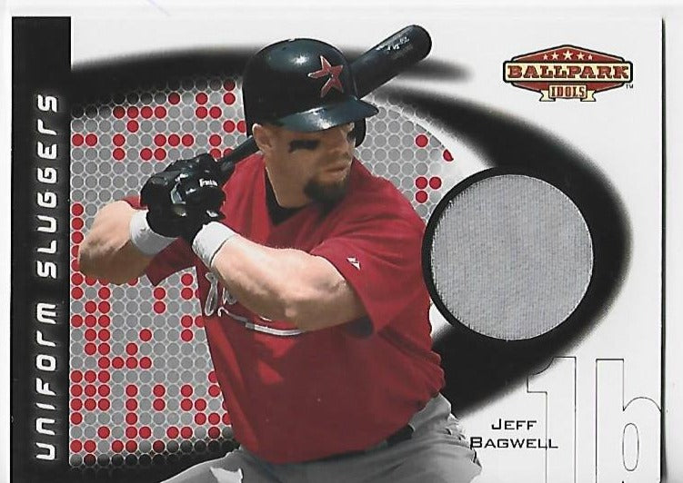 Jeff Bagwell 2002 Fleer Game-Worn Jersey Card