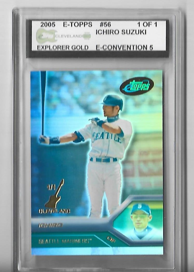 Ichiro Suzuki 2005 E-Topps Cleveland #56 1 of 1 Card | Hollywood 