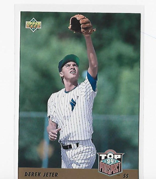 Derek Jeter 1993 Upper Deck #449 Top Prospects Card | Hollywood