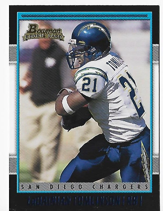 LaDainian Tomlinson football card (San Diego Chargers) 2007 Topps