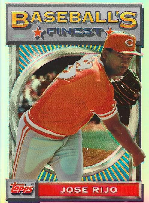 Jose Rijo 1993 Baseball's Finest Card