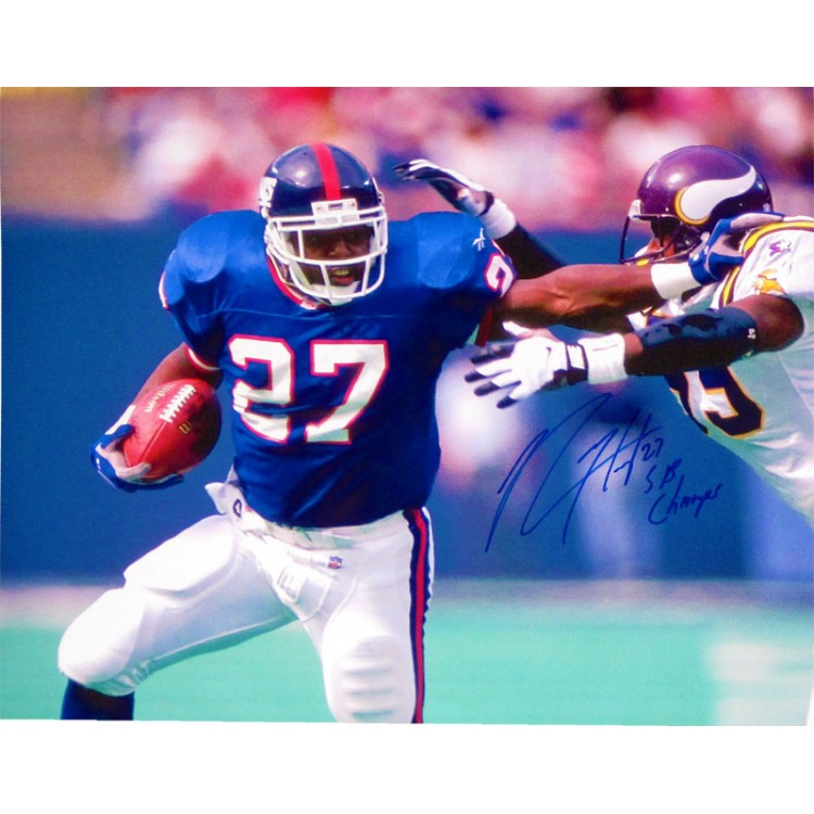 Rodney Hampton signed autograph jersey Jsa coa New York Giants at