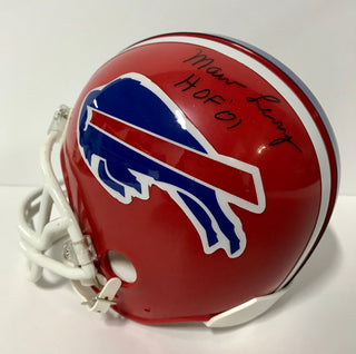 Marv Levy Buffalo Bills Autographed Mini Helmet