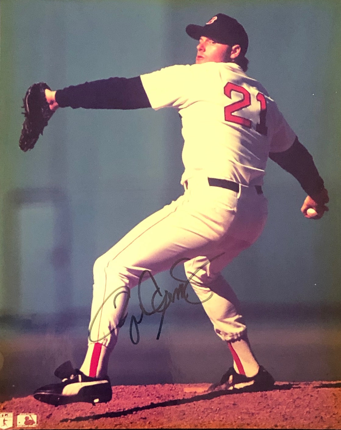 Roger Clemens JSA Coa Signed 8x10 Photo Autograph