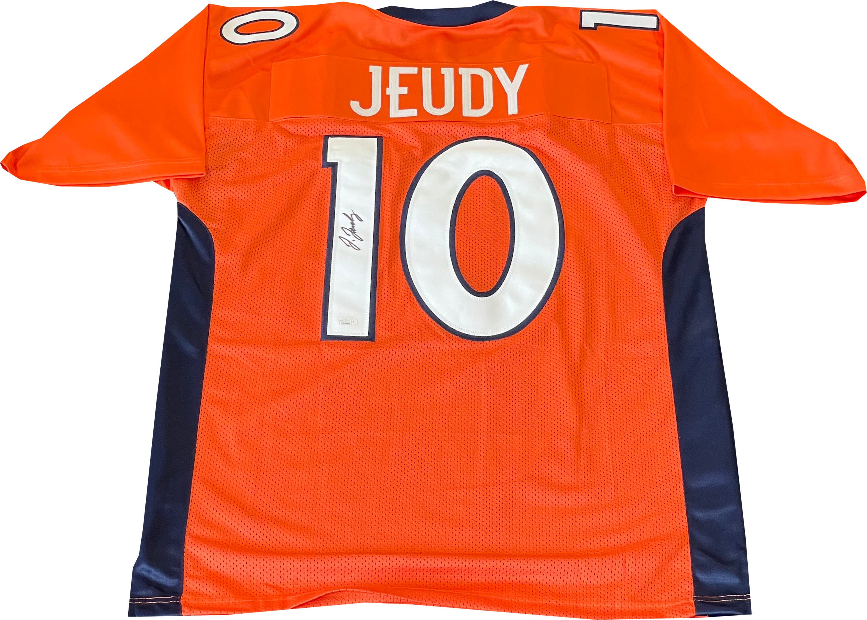 Jerry Jeudy Autographed Jersey (JSA COA)