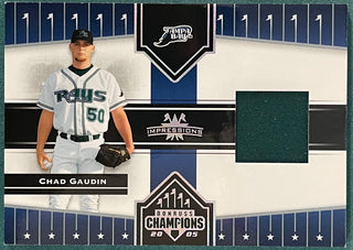 Chad Gaudin 2005 Donruss Game Used Jersey Card 151/193