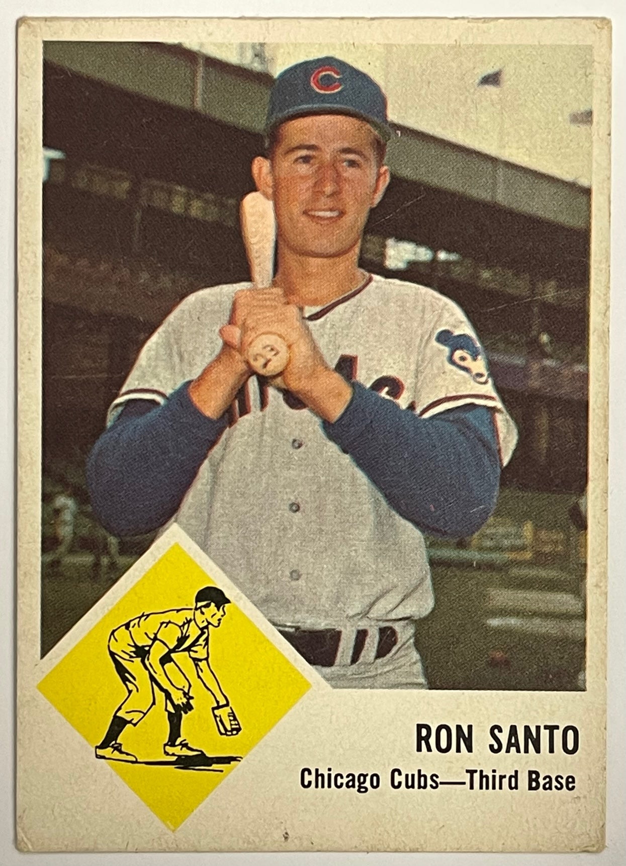 Ron Santo - Chicago Cubs  Chicago cubs, Mlb chicago cubs, Cubs baseball