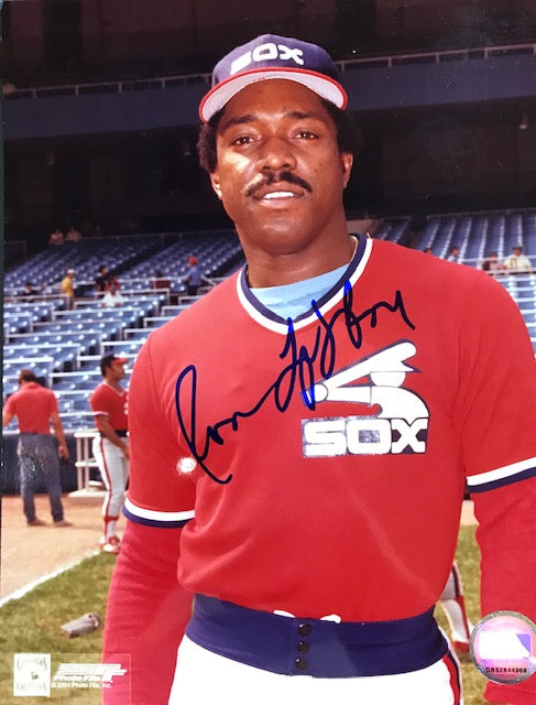 Signed Ron LeFlore Picture - 8x10