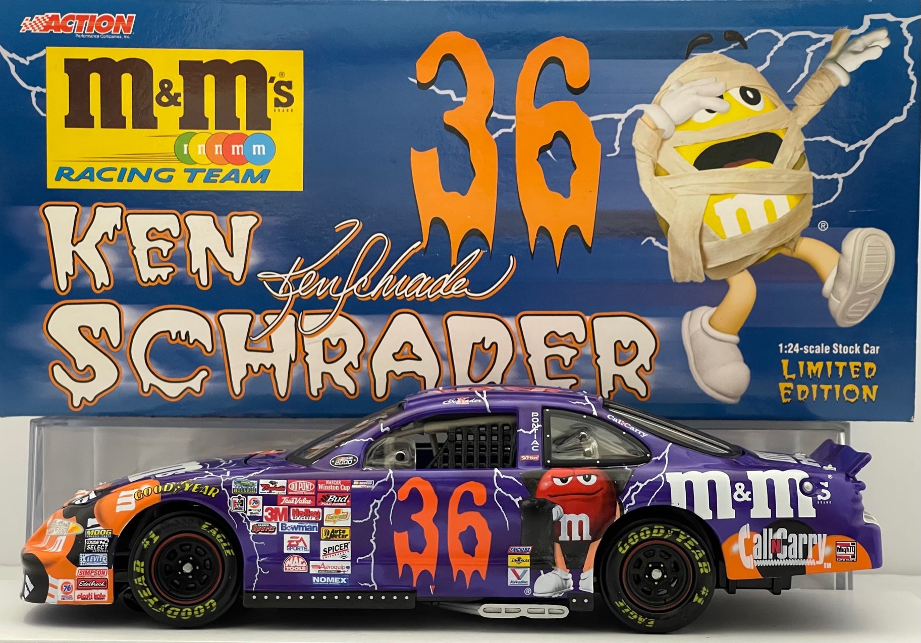 Ken Schrader Unsigned #36 2000 1:24 Scale Die Cast Stock Car