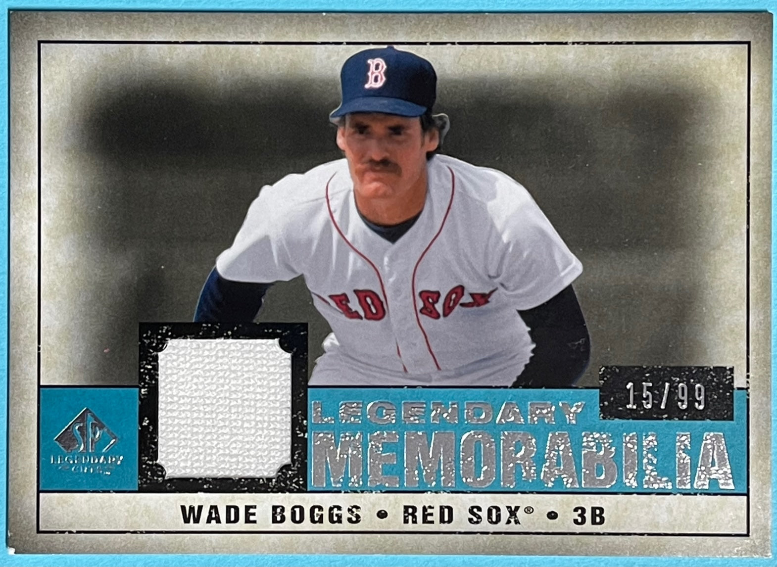 2008 Upper Deck SP Legendary Cuts #LM-WB Wade Boggs Game Used Jersey Relic  24/26 - The Baseball Card King, Inc.