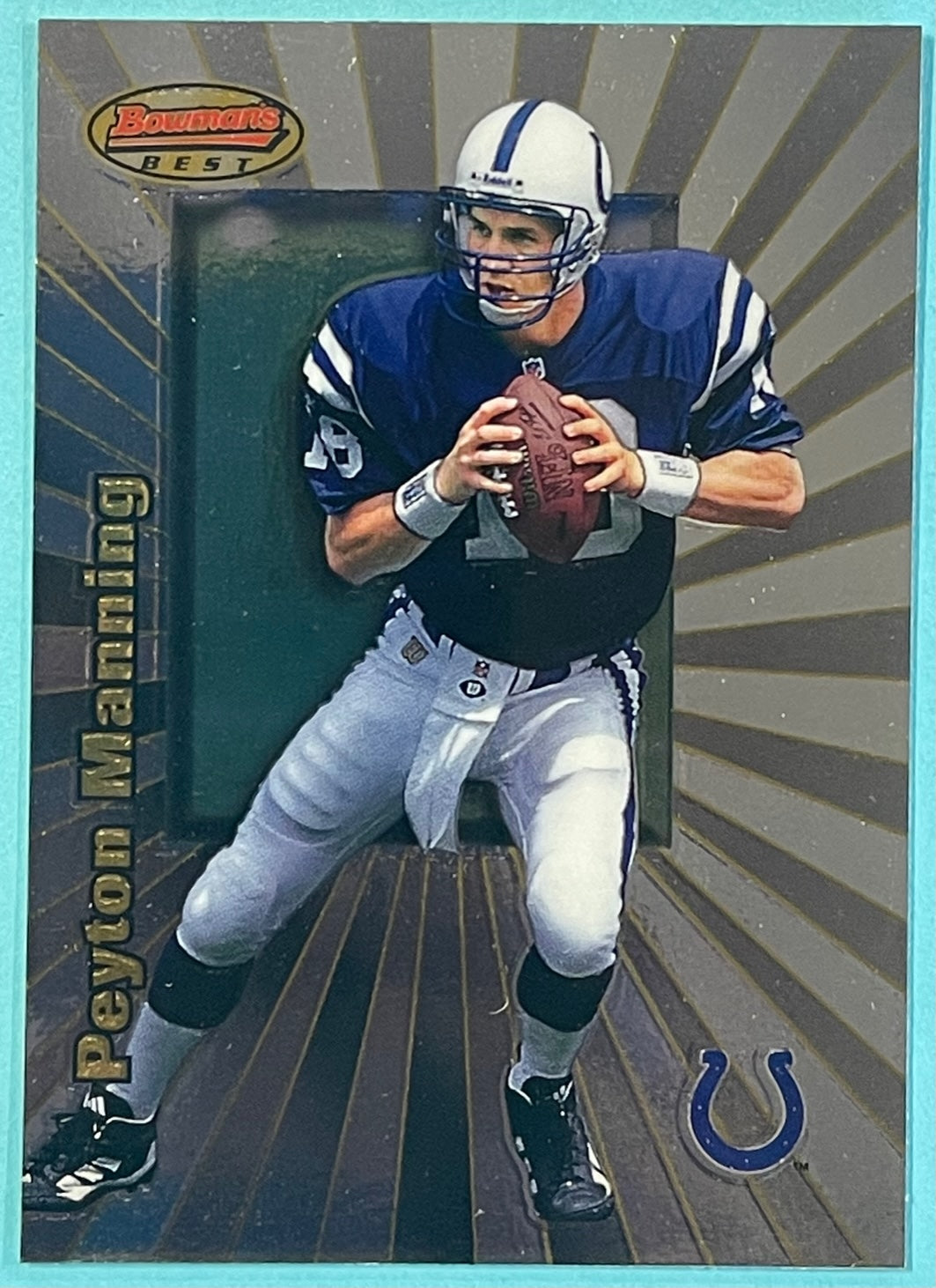 : Peyton Manning (Football Card) 1998 Bowman - [Base] #1 :  Collectibles & Fine Art