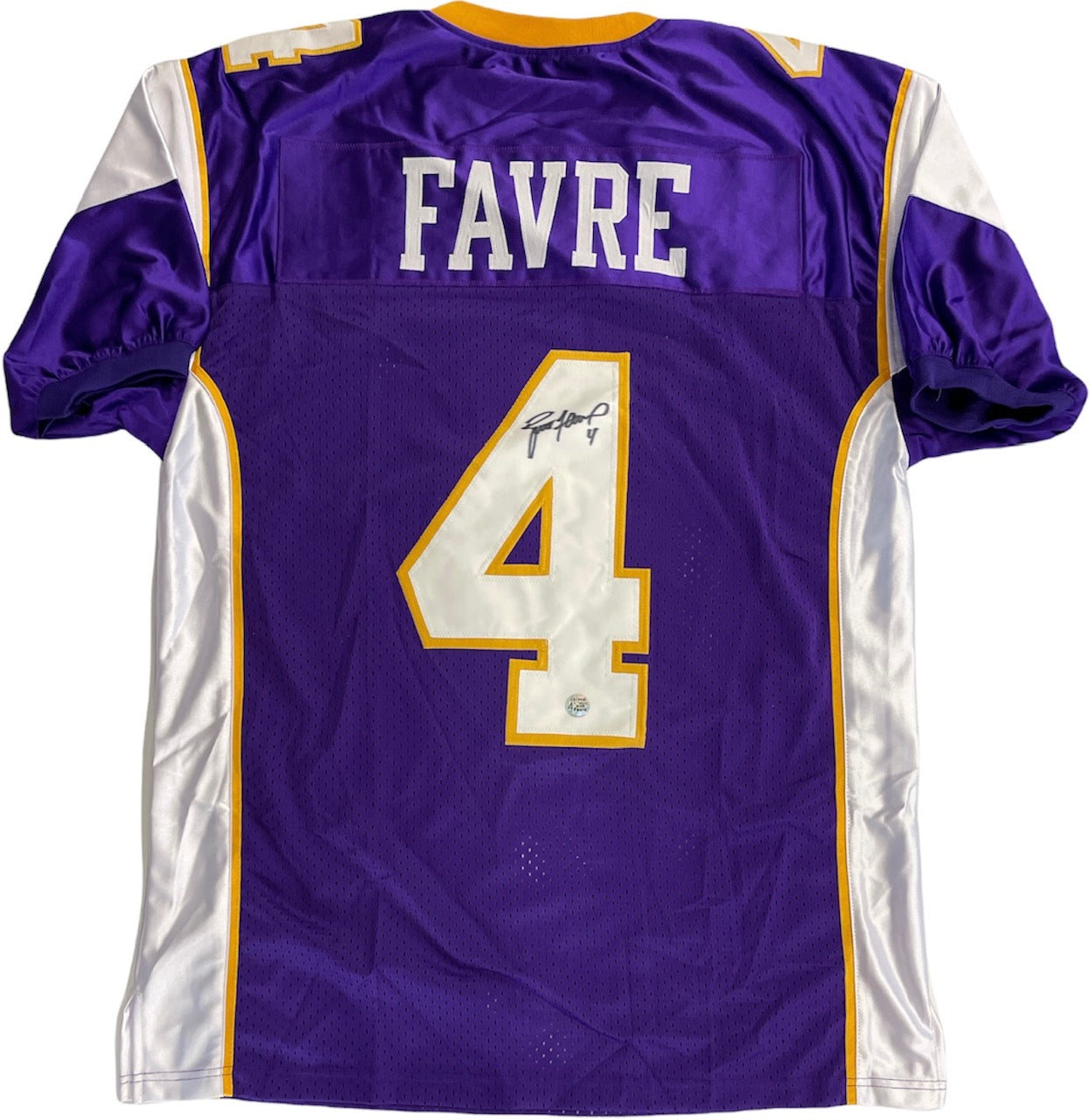 Brett Favre Signed Minnesota Vikings Jersey w/Inscriptions - Favre Hologram  & Photo - Memorabilia Expert