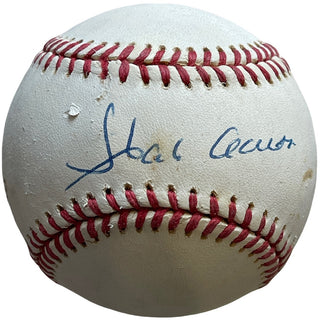 Hank Aaron Autographed Official League Baseball