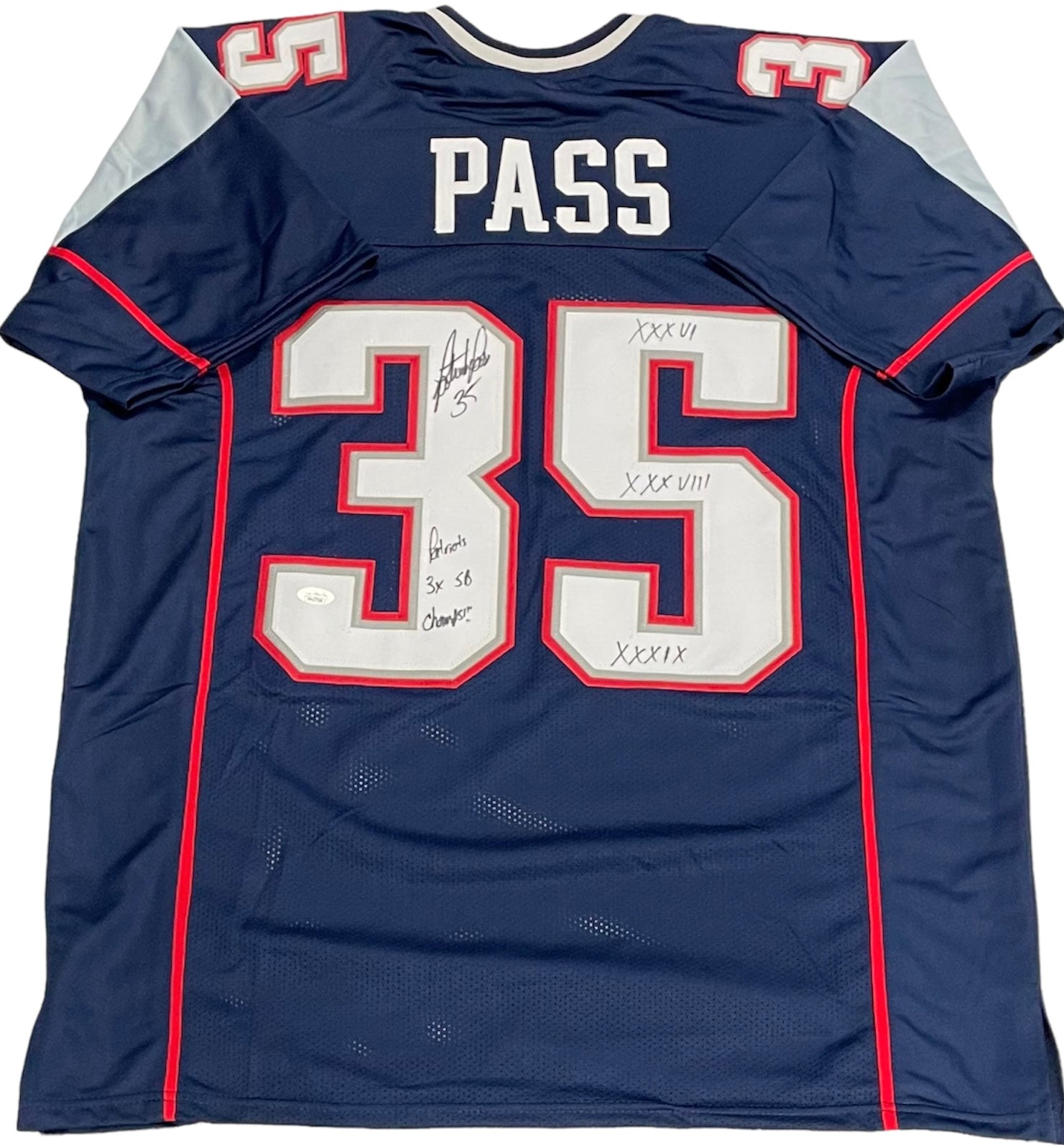 Patriots on sale jersey 3x