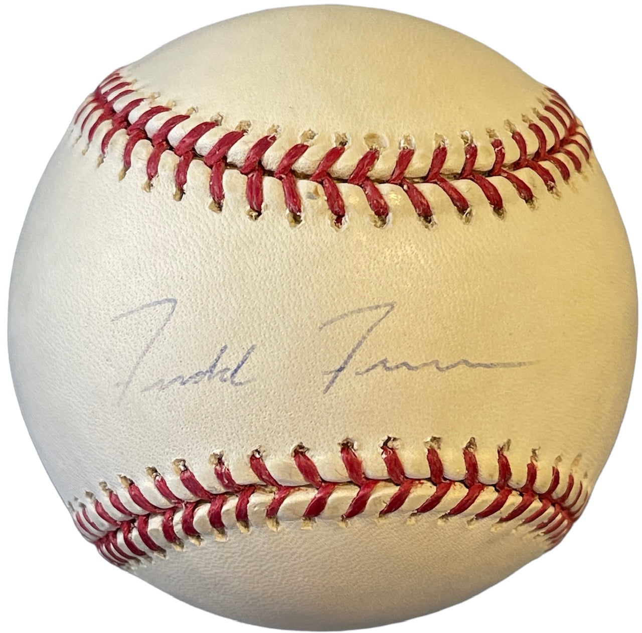 Autographed/Signed Freddie Freeman Atlanta Blue Baseball Jersey Lojo COA  Auto