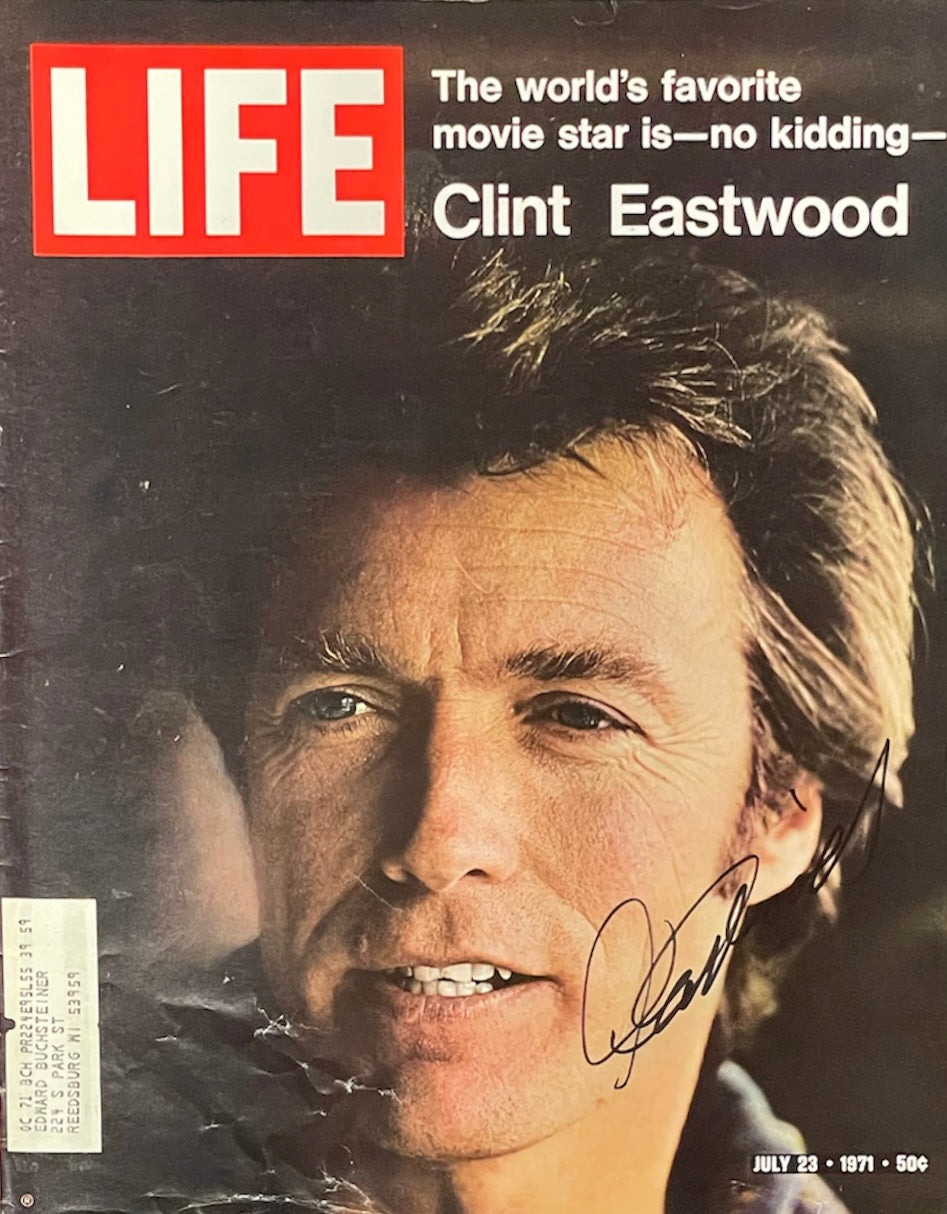 Clint Eastwood Autographed Life Magazine (JSA) | Hollywood