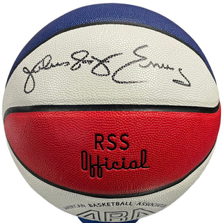 Julius Erving Autographed ABA Basketball (Beckett)