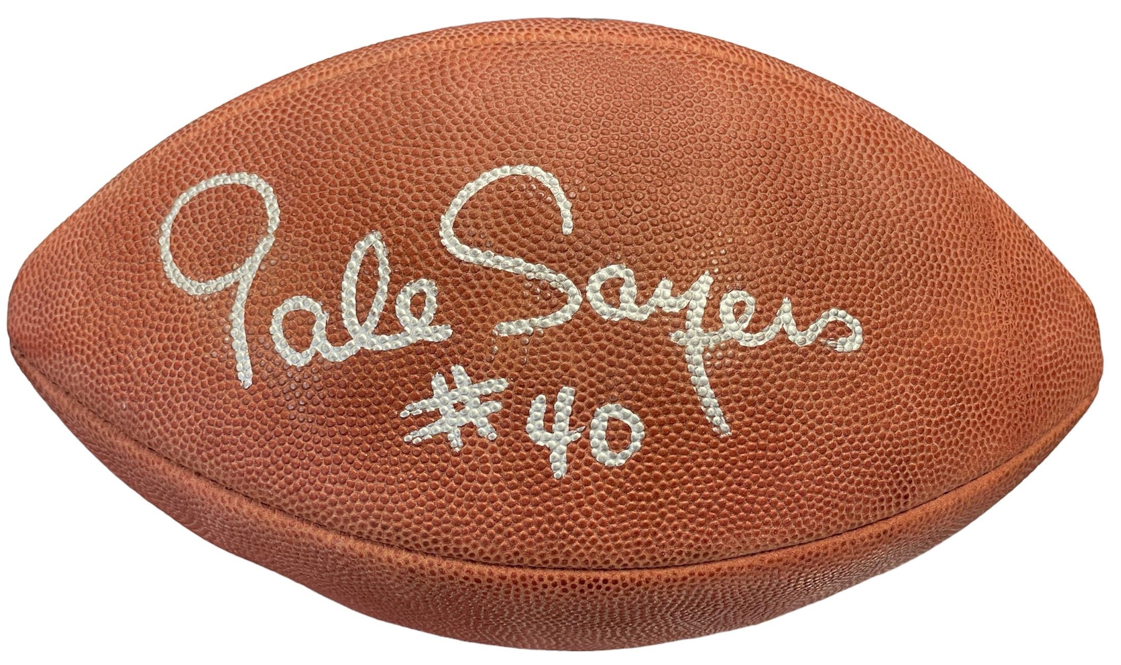 Gale Sayers Autographed Chicago Bears Football NFL Jersey PSA