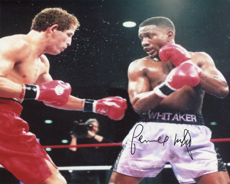 Pernell Whitaker Autographed 8x10 Photo