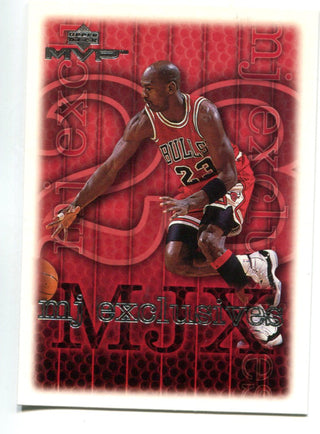 Michael Jordan 1999 Upper Deck MVP MJ Exclusives #179 Card